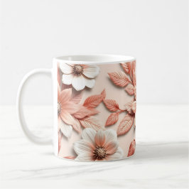 3D Bloemen Koffiemok