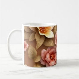 3D Bloemen Koffiemok