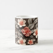 3D Bloemen Koffiemok (Center)