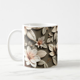 3D Bloemen Koffiemok