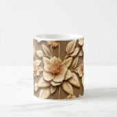 3D Bloemen Koffiemok (Center)
