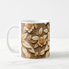 3D Bloemen Koffiemok