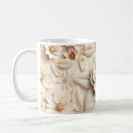 3D Bloemen Koffiemok