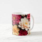 3D Bloemen Koffiemok (Voorkant rechts)