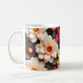 3D Bloemen Koffiemok (Links)