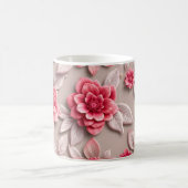 3D Bloemen Koffiemok (Center)