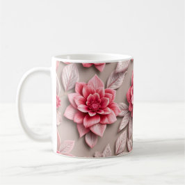 3D Bloemen Koffiemok