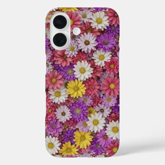 3D-bloemendraad telefoonhoesje Case-Mate iPhone Case (Achterkant)