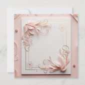 3D-bloemframe Kaart (Voorkant)