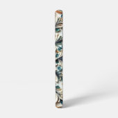 3D bloemontwerp Samsung Galaxy Hoesje (Linkerkant)