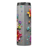 3D bloemontwerp Thermosbeker (Achterkant)