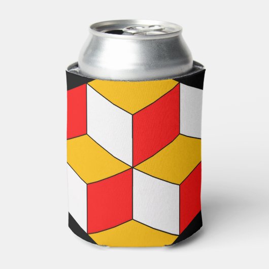 3d blokjes blikjeskoeler (Blikje Voorkant)