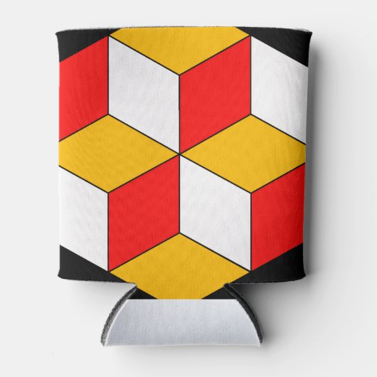 3d blokjes blikjeskoeler (Voorkant)