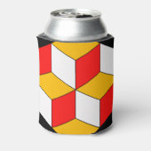 3d blokjes blikjeskoeler (Blikje Achterkant)