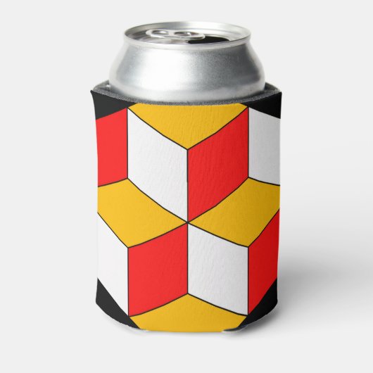 3d blokjes blikjeskoeler (Blikje Achterkant)