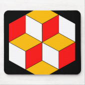 3d blokjes muismat (Voorkant)