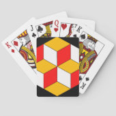 3d blokjes pokerkaarten (Achterkant)