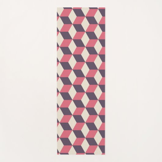 3d blokjes yogamat (Voorkant)