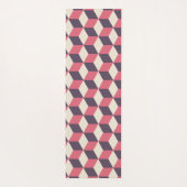 3d blokjes yogamat (Achterkant)