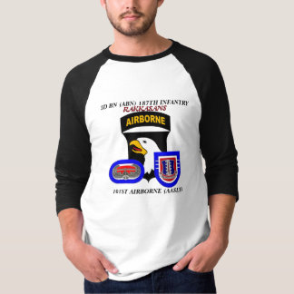 3D BN 187th INFANTRY 101ST AIRBORNE T-SHIRT