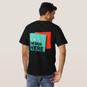 3D Bold Design T-shirt – Valieer uit met stijl (Achterkant volledig)