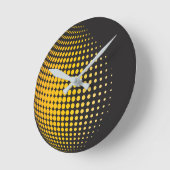 3D-bollen met Stippen Ronde Klok (Hoek)