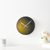 3D-bollen met Stippen Ronde Klok (Huis)