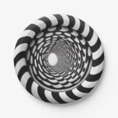 3D Borden voor lichtpapier Papieren Bordje (Voorkant)