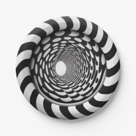 3D Borden voor lichtpapier Papieren Bordje