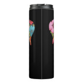 3D Boxer Floral Thermosbeker (Achterkant)