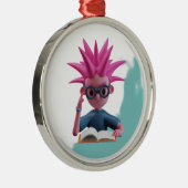 3D Boy Sticker Ornamenten (Rechts)