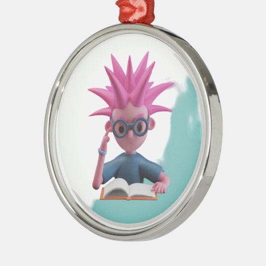 3D Boy Sticker Ornamenten (Links)