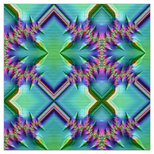 3D BRIGHT. ~ Groene Paarse roze Aqua ~ Cute Stof
