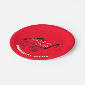 3D-bril, 70e verjaardag Bord papier (Gekanteld)