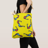 3D Bril Patroon Tote Bag (Dichtbij)