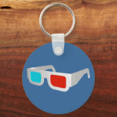 3D-bril weergeven Sleutelhanger (Voorkant)