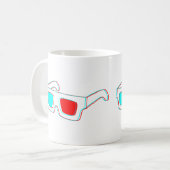 3D-brillenontwerp Koffiemok (Voorkant links)