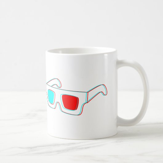 3D-brillenontwerp Koffiemok (Rechts)
