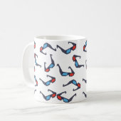 3D-brillenpatroon Koffiemok (Voorkant links)