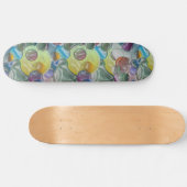 3D Bubbles skateboard (Horizontaal)
