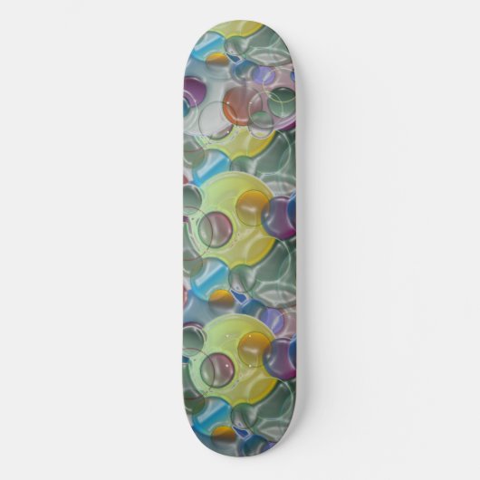3D Bubbles skateboard (Voorkant)