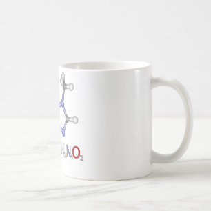 3D Caffiene Molecule Mok