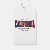 3D Californië Cadeaulabel (Achterkant)