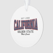 3D Californië Ornament (voorkant)
