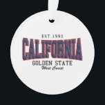 3D Californië Ornament<br><div class="desc">3D Californië</div>