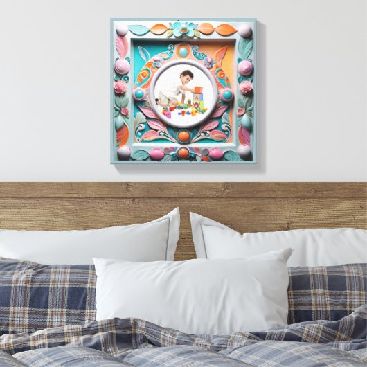 3d canvas afdruk (Insitu (Slaapkamer))