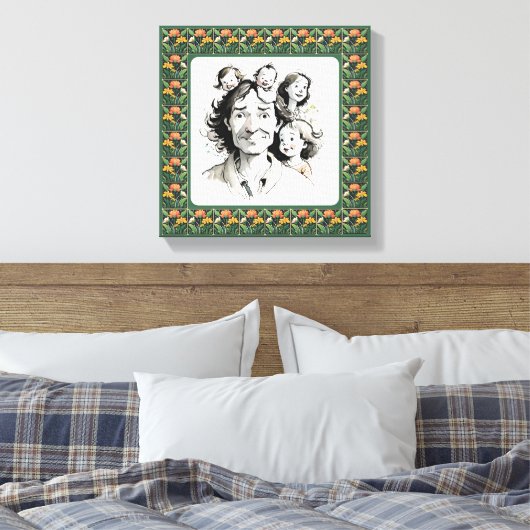 3d canvas afdruk (Insitu (Slaapkamer))