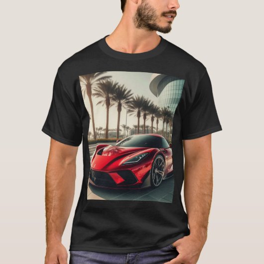 3D CAR T-shirt (Voorkant)