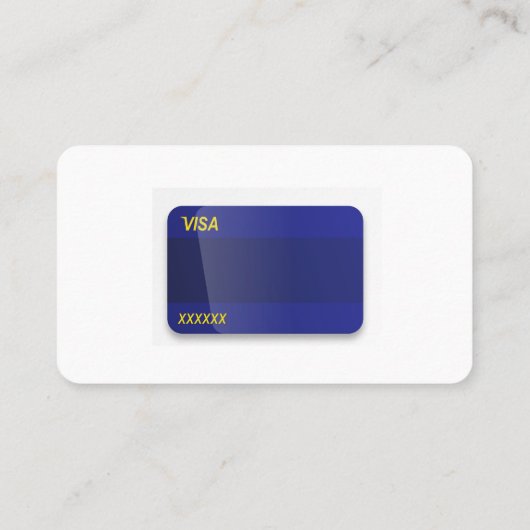 3d Carte de visite Visitekaartje (Achterkant)