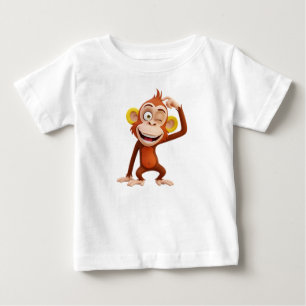 3D-cartoon aap karakter